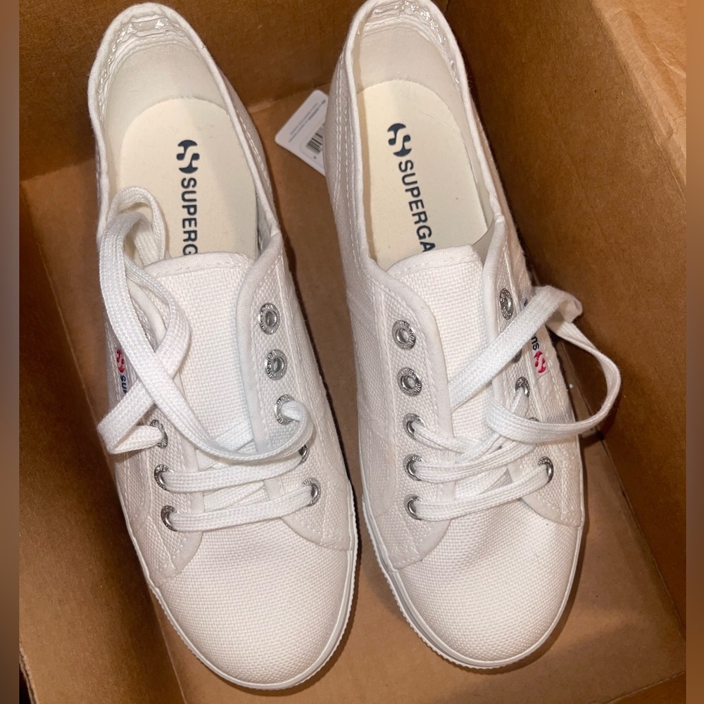 Superga platform shoes